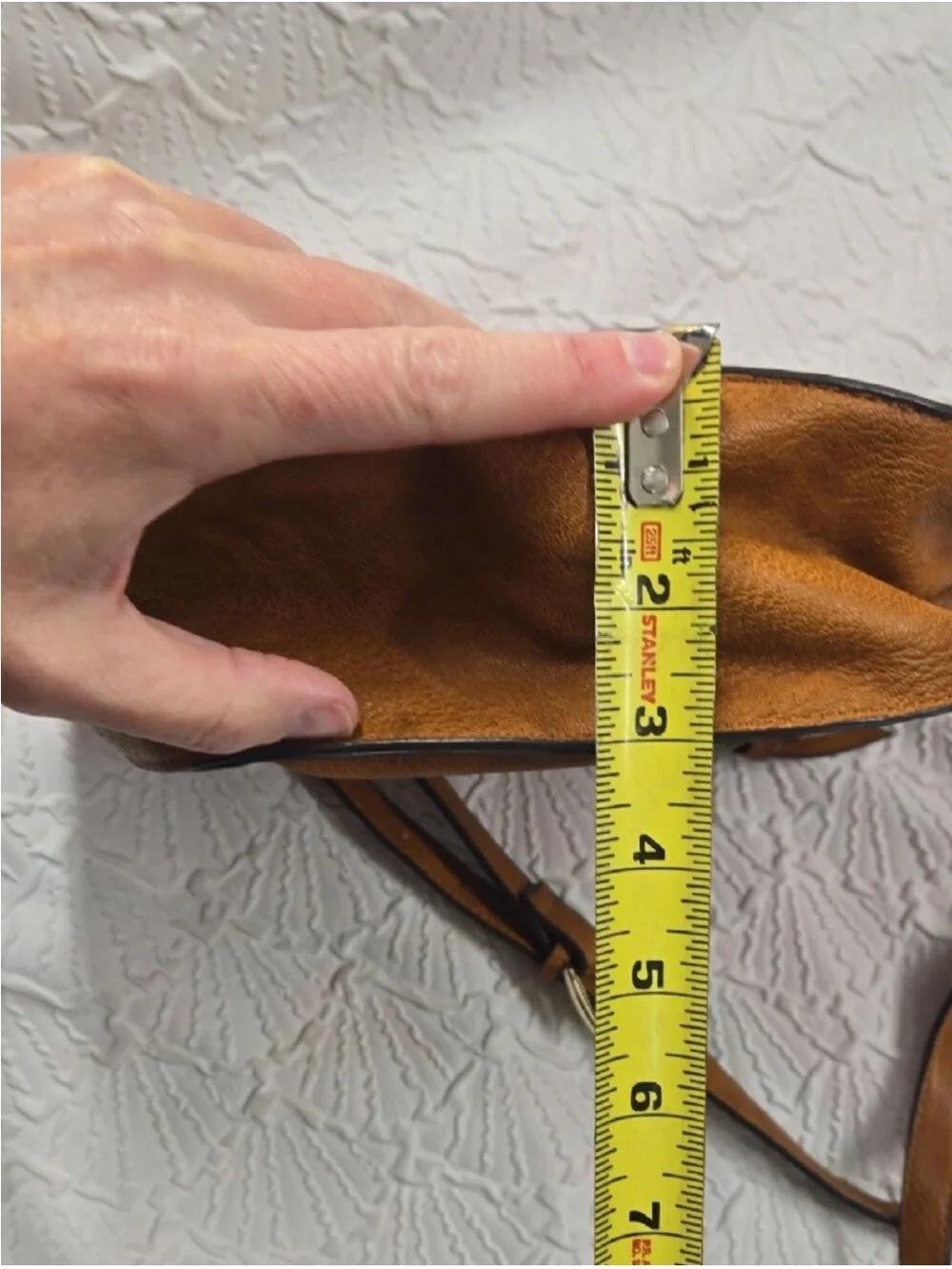 Steve Madden Tooled & Studded  Crossbody Bag